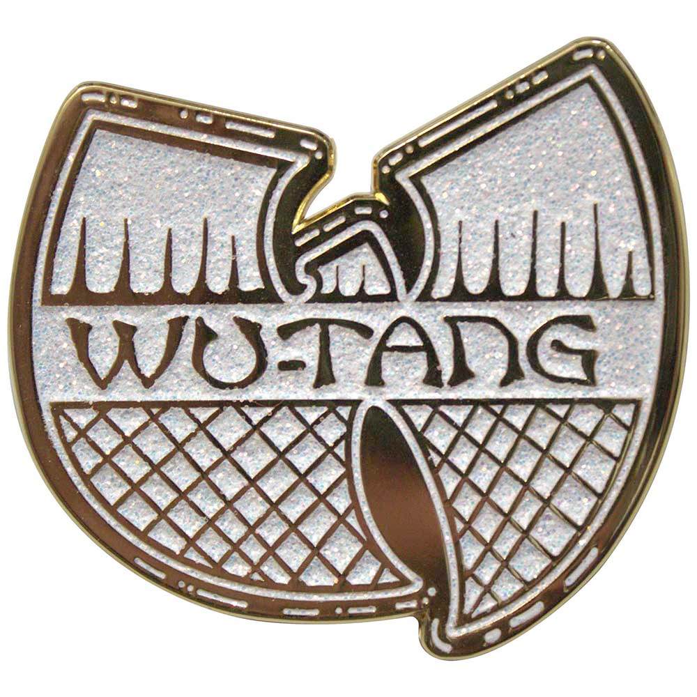 WuTang Clan - Logo Pin - White/Gold coloured